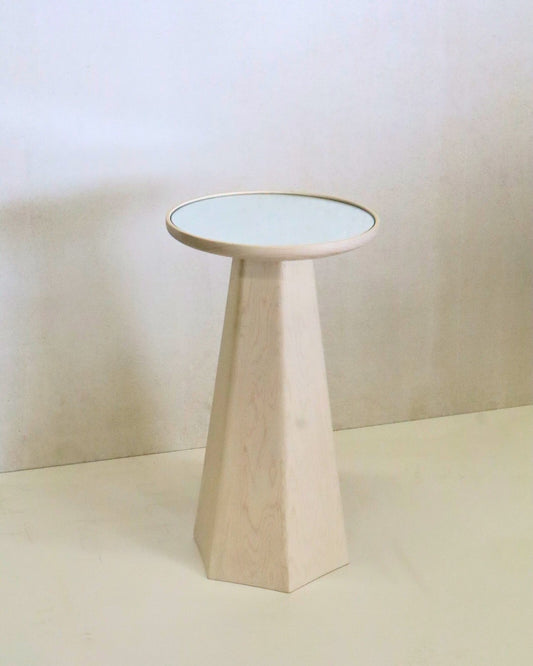 Table d'appoint Narcisse avec miroir